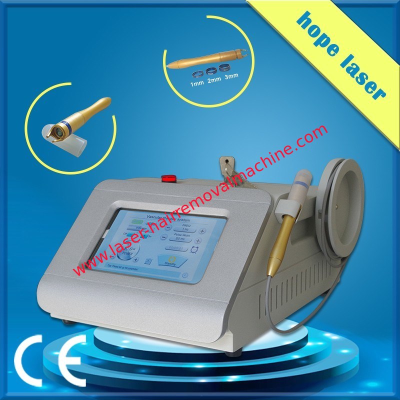 980nm Diode Laser Spider Vein Removal Equipment For Rosacea 8.0 Inch