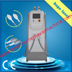 China 2 Handles Vertical SSR SHR Elight Acne Removal Machine Facial Beauty Equipment supplier